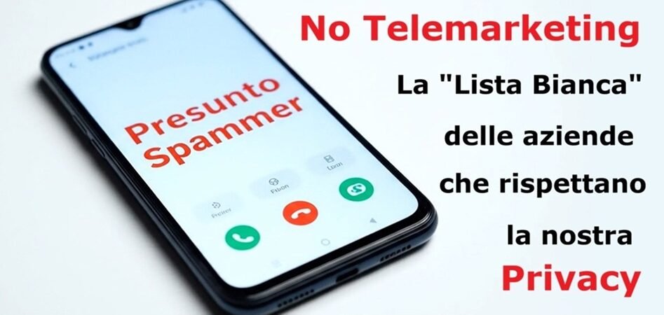 La “Lista Bianca” di ProntoPrivacy: Aziende Etiche che dicono NO al Telemarketing Selvaggio